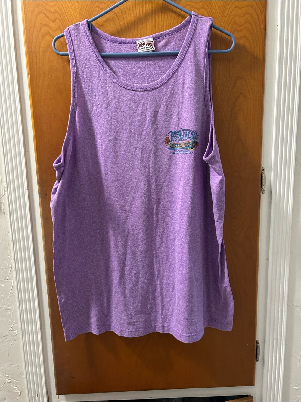 Ron Jon Surf Lavender Graphic Tank Top
